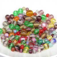 Czech Pressed Glass Bead Mix, 1oz Assorted Small Spacers