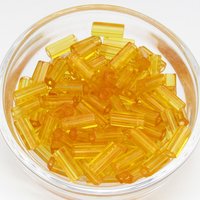 10x4mm Atlas Beads, Vintage Czech Glass Pentagonal Barrels, 10mm Fluted Tubes (100)