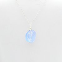 Vintage Asymmetric Dark Rose Glass Cabochons