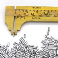 Size 2 Bugle Beads, Matte Aluminum Silver Czech Glass, 4.5mm Tiny Tubes