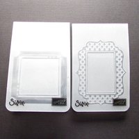 Fun Frames Sizzix Embossing Folder 2-Piece Set