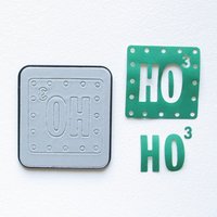 Sizzix Sizzlits Dies, 2 1/4” Square Christmas Motifs