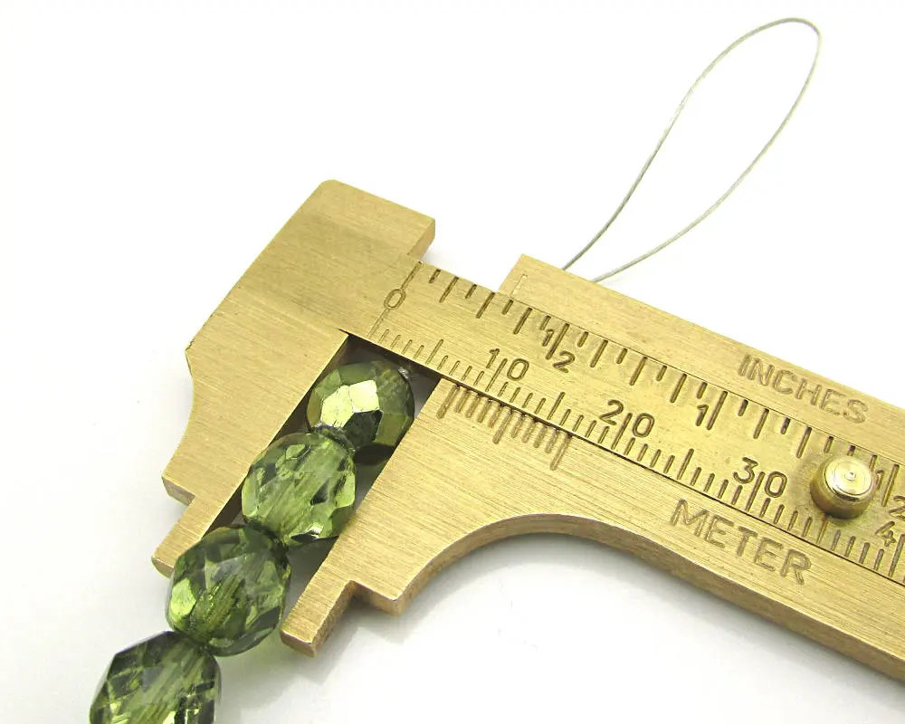 Olivine AB 8mm Faceted Rounds, Fire Polished Czech Glass Beads