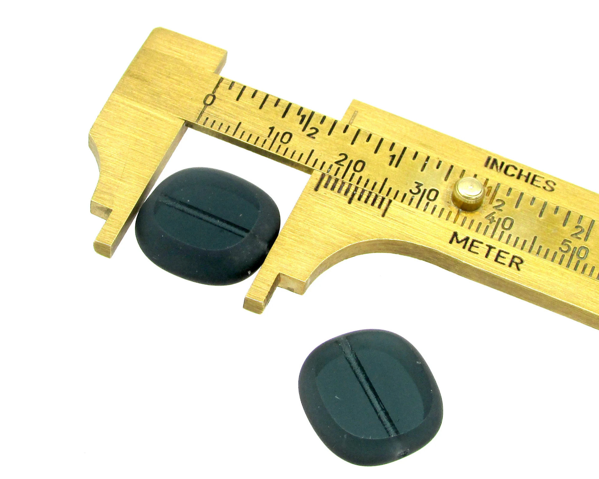 17x16mm Flat Rectangles, Czech 2-Cut Window Beads, Translucent Montana with Matte Edges (7)