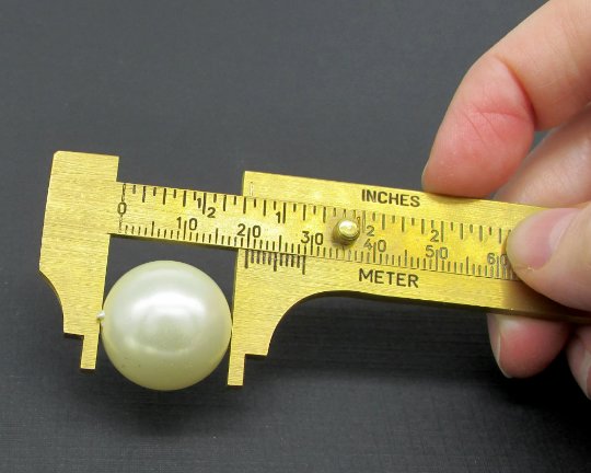 Vintage Cultura Faux Pearls, 18mm 20mm Large Round Coated Plastic Beads