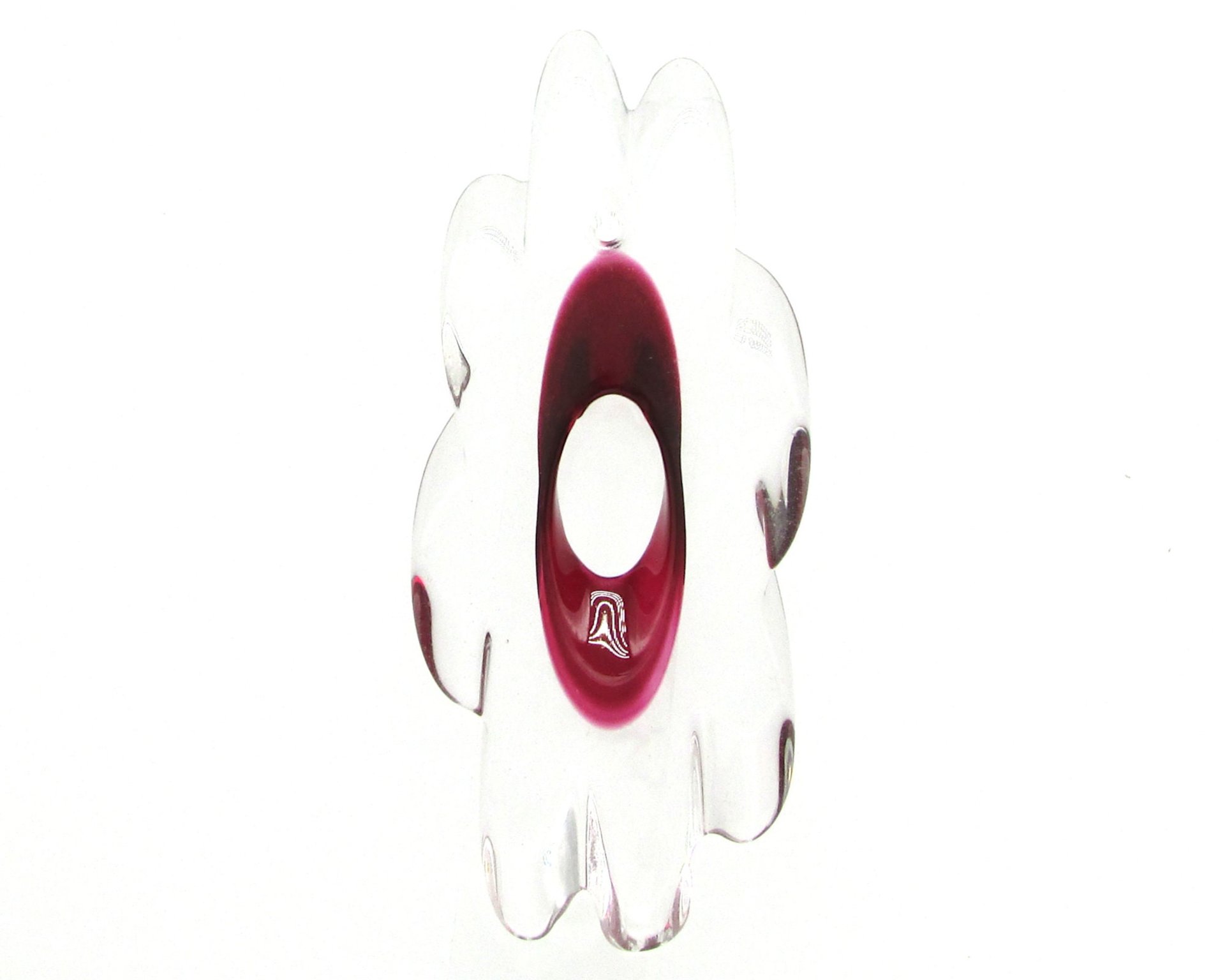 Furnace Cane Flower Slice Pendant