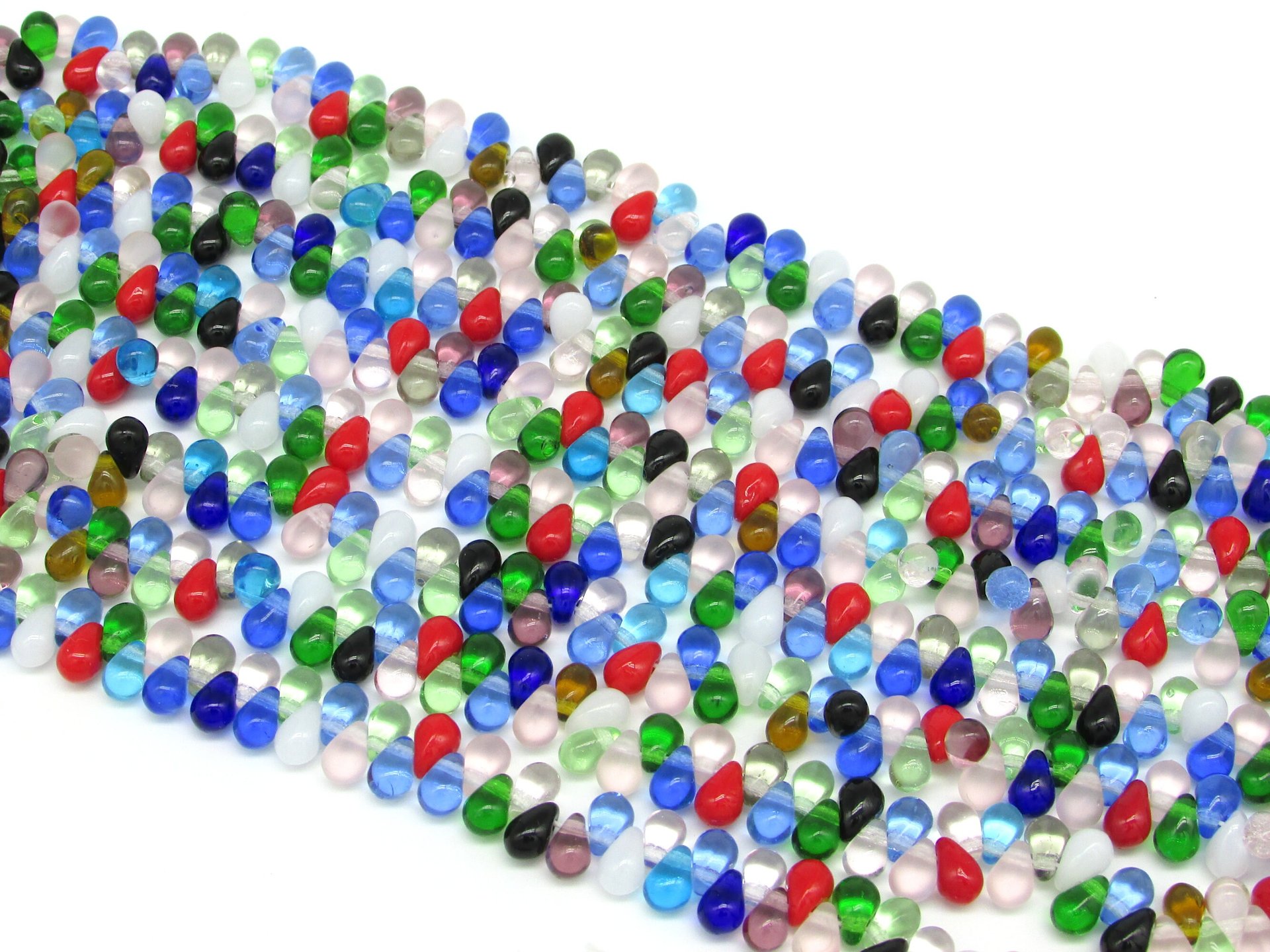 6x4mm Czech Glass Briolettes (100)
