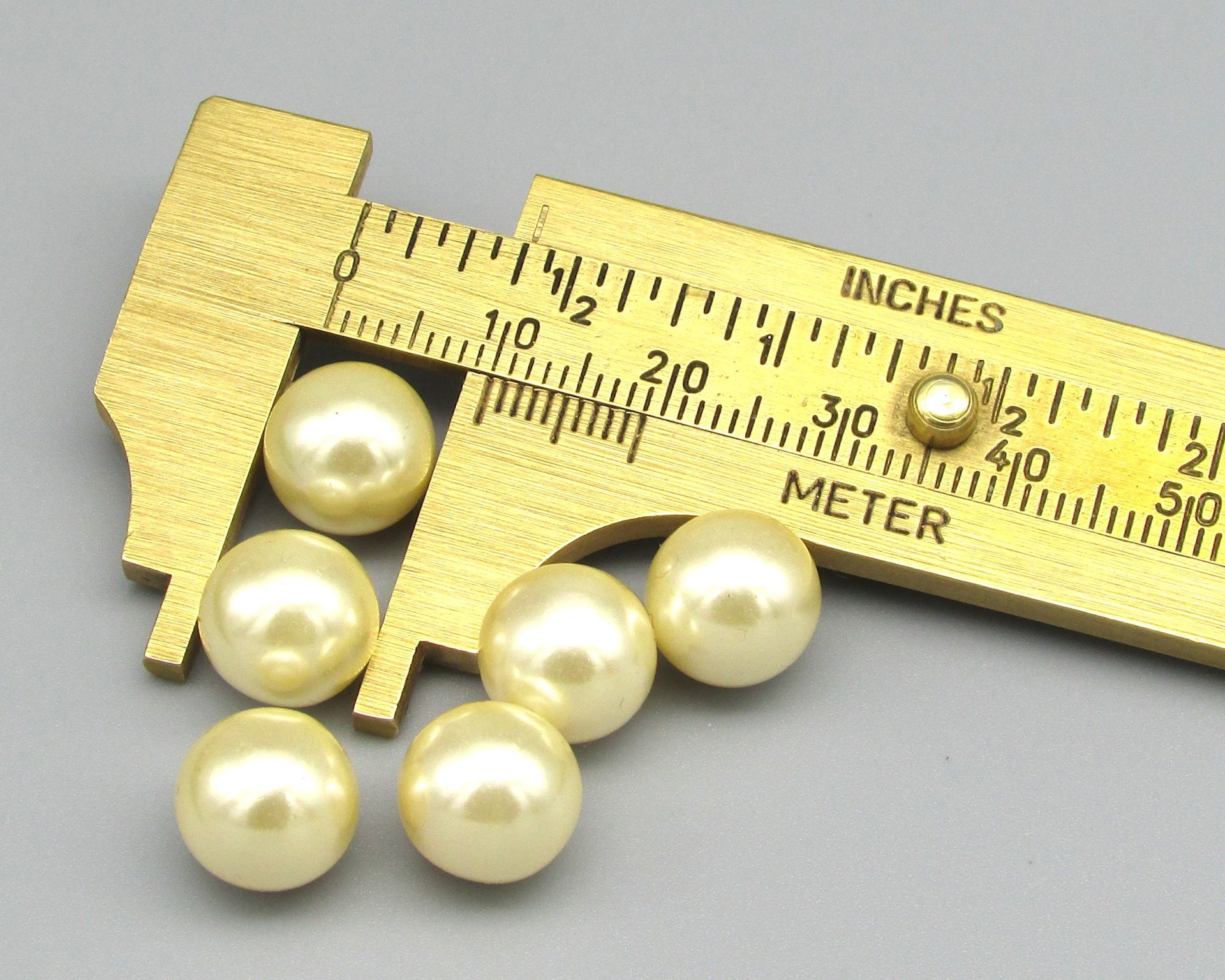 Vintage Faux Pearls, Cultura Plastic Beads