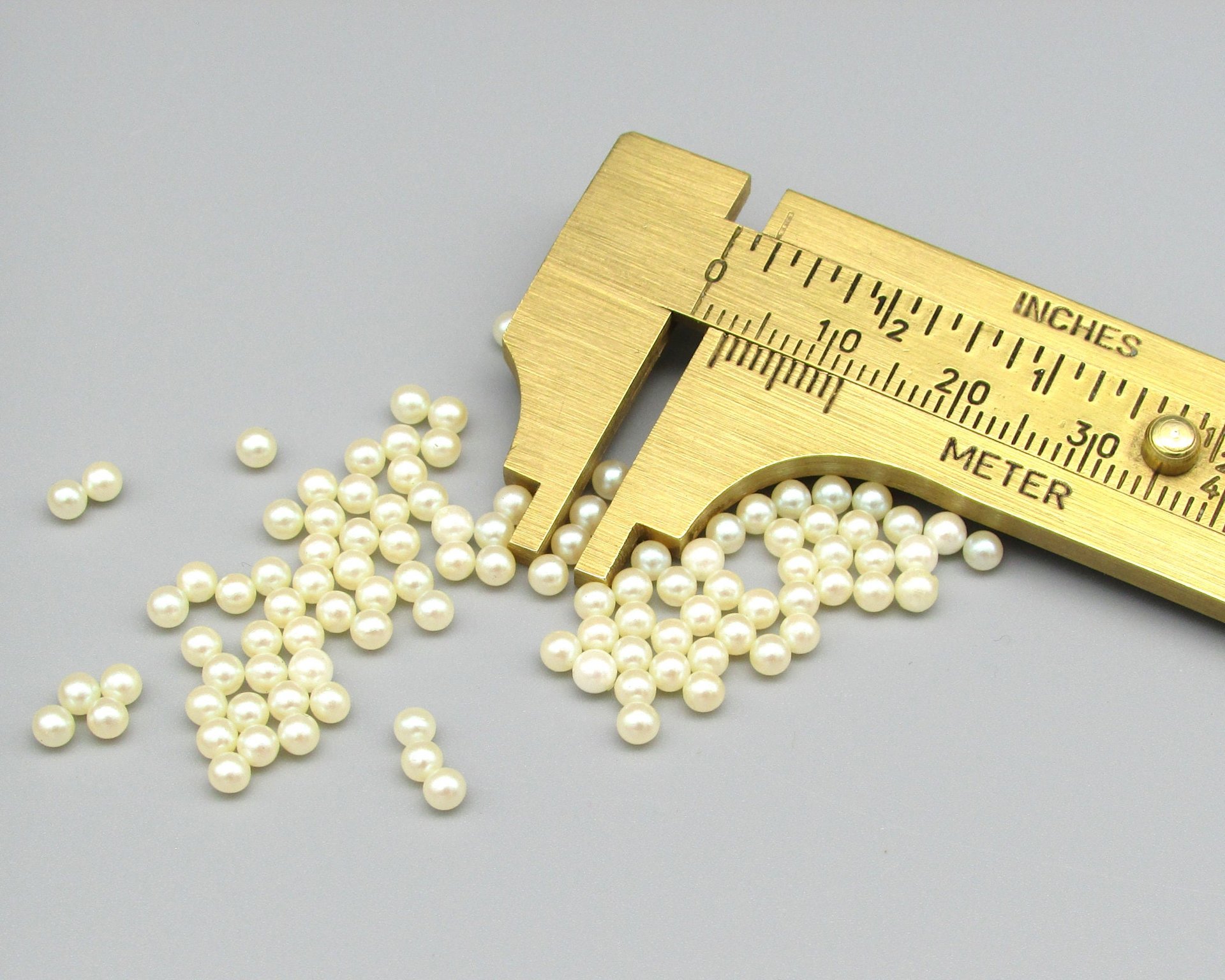 Vintage Faux Pearls, Cultura Plastic Beads