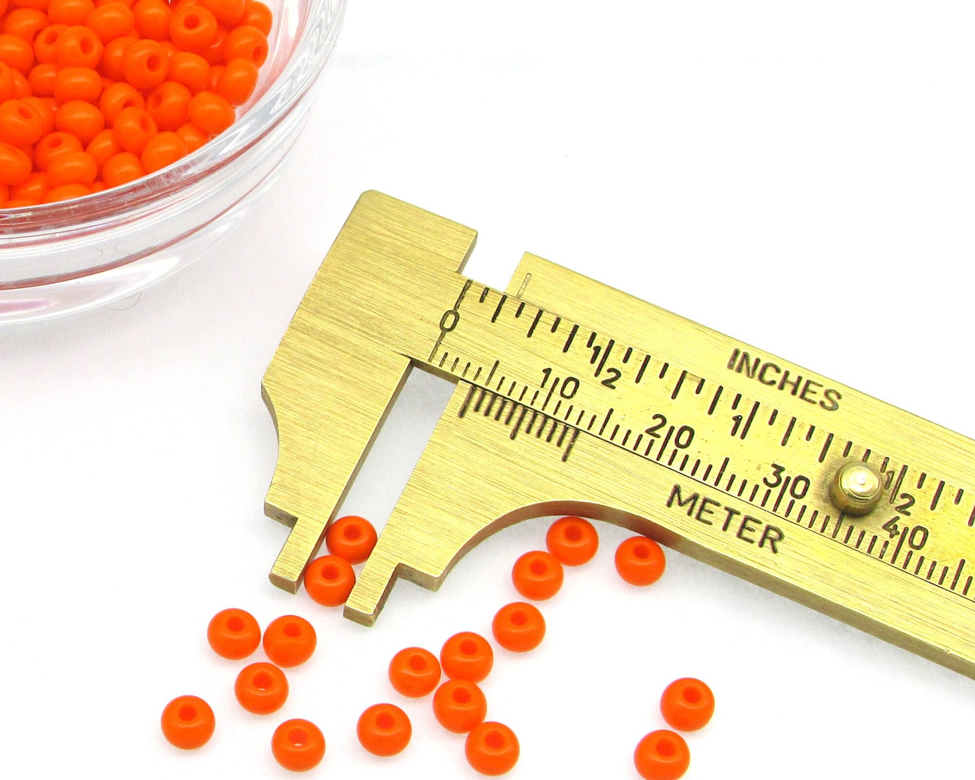 6/0 Seed Beads Opaque Yellow