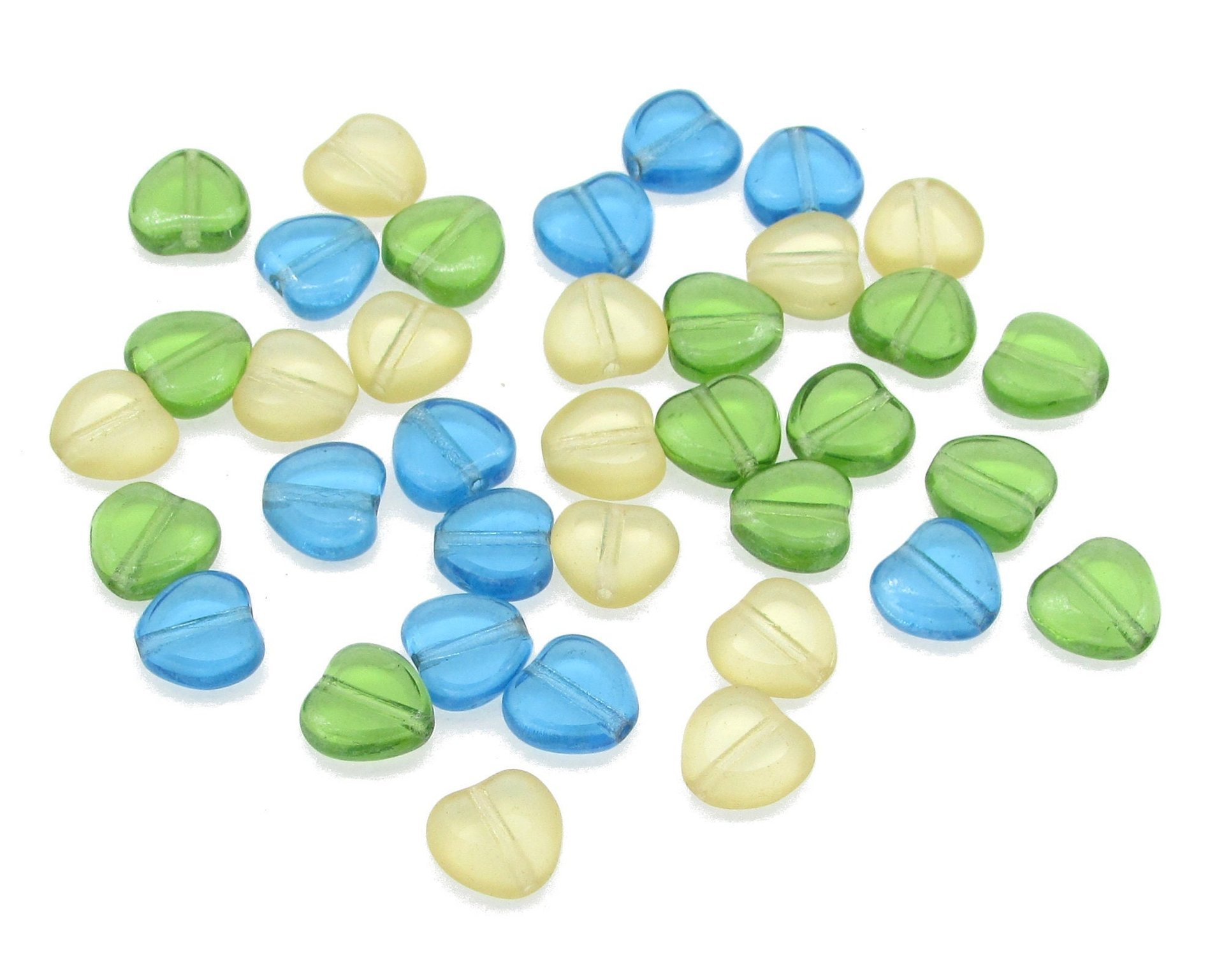 Heart Window Beads