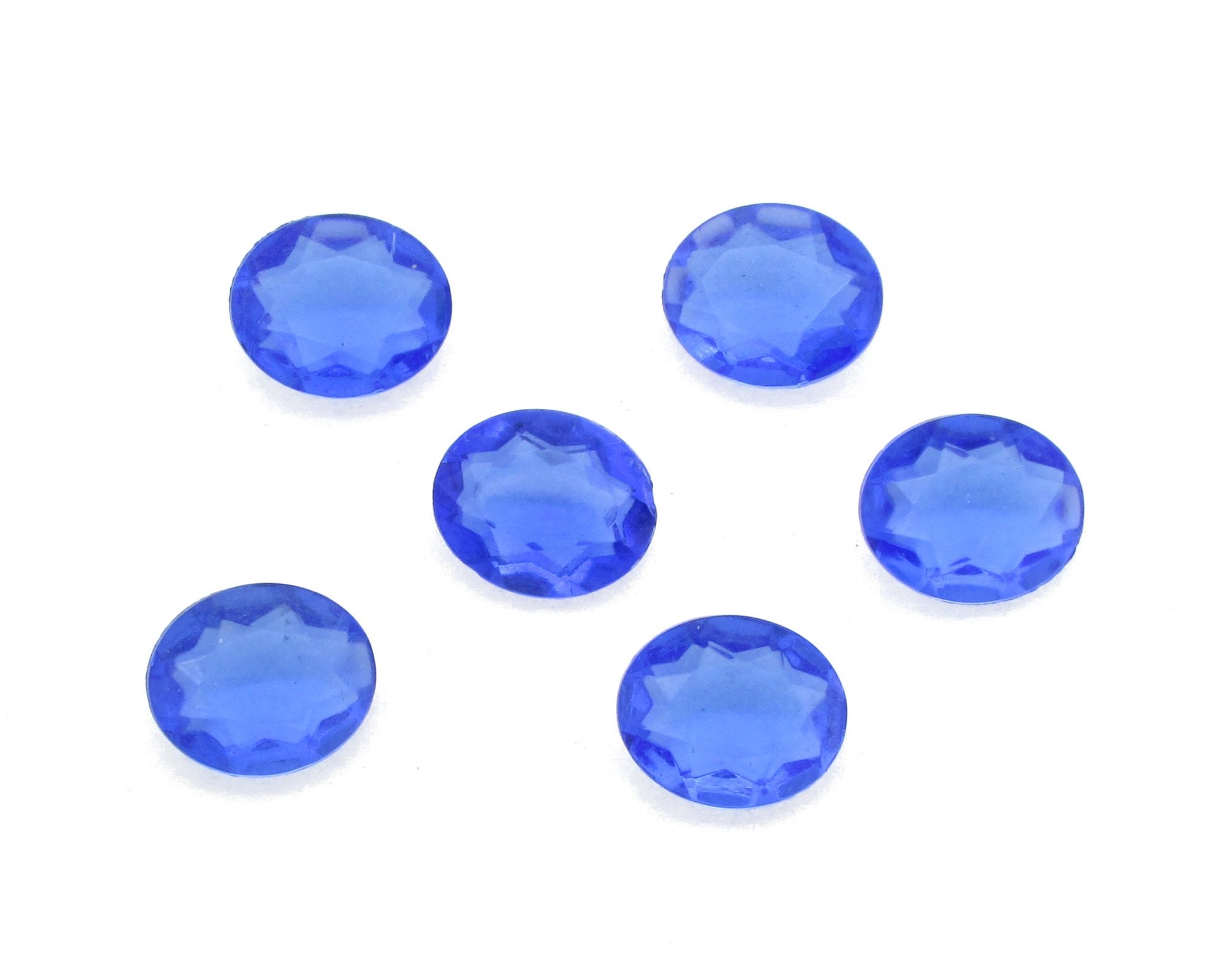 12x10mm Light Sapphire Vintage Rhinestone Dentelles