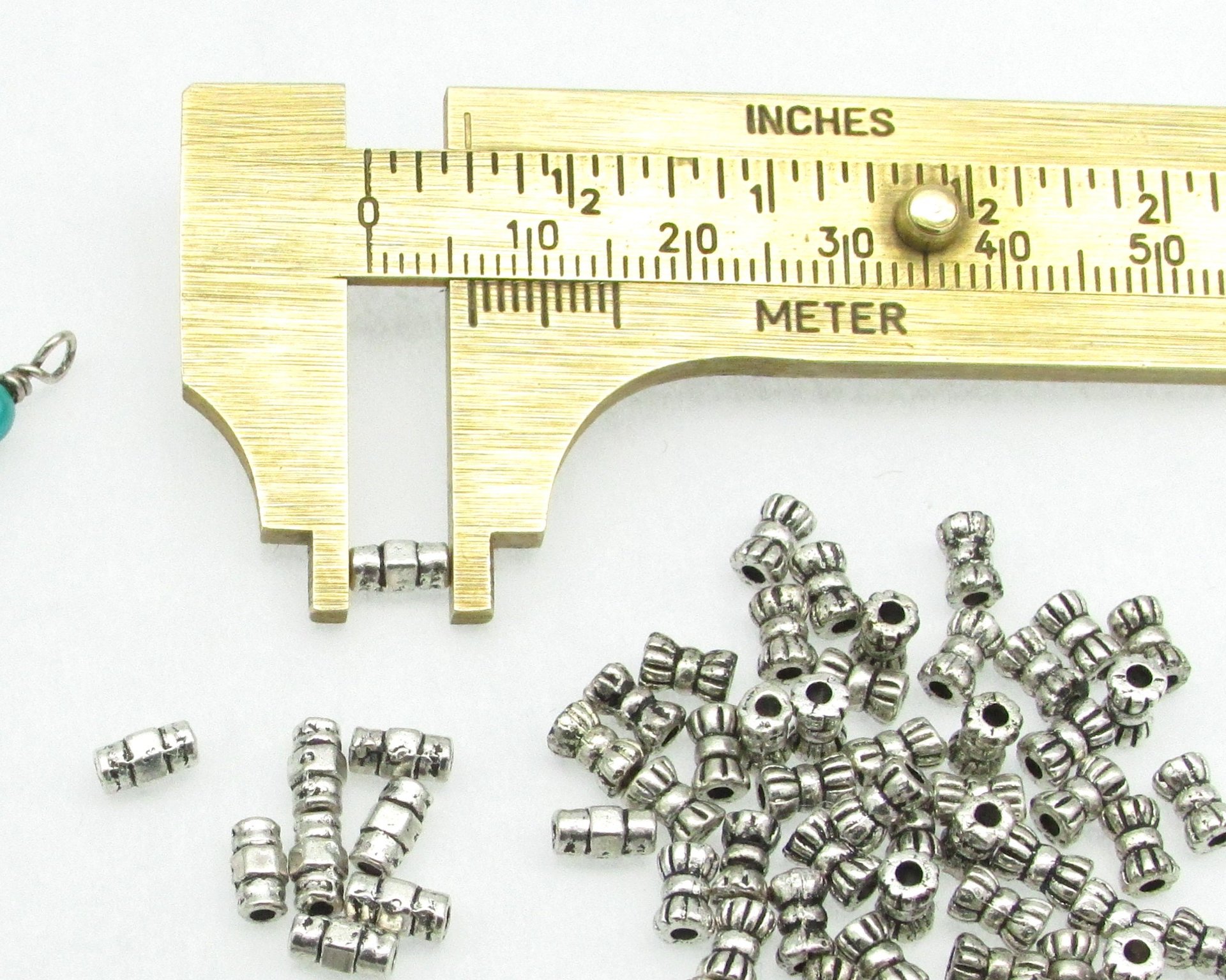 Silver Plated Spacers and Charms, 88pc Mixed Lot