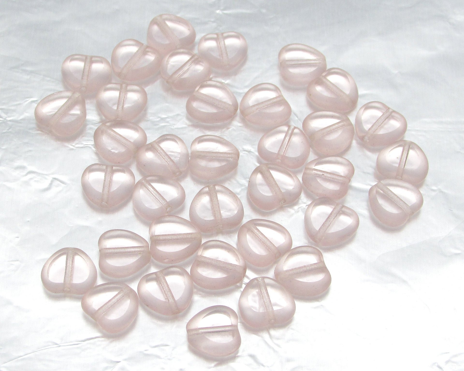 Heart Window Beads