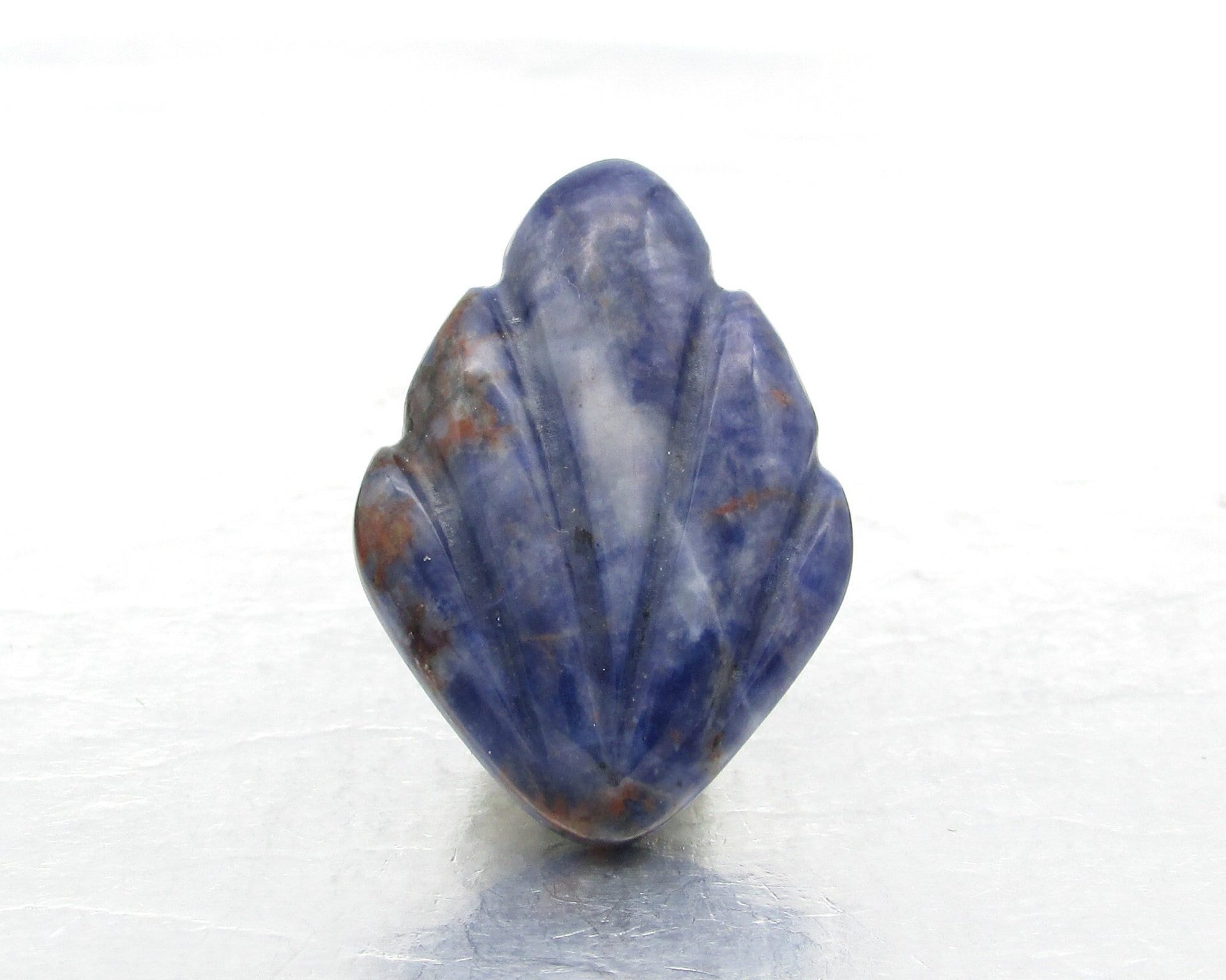Sodalite Cabochon Art Deco Shield