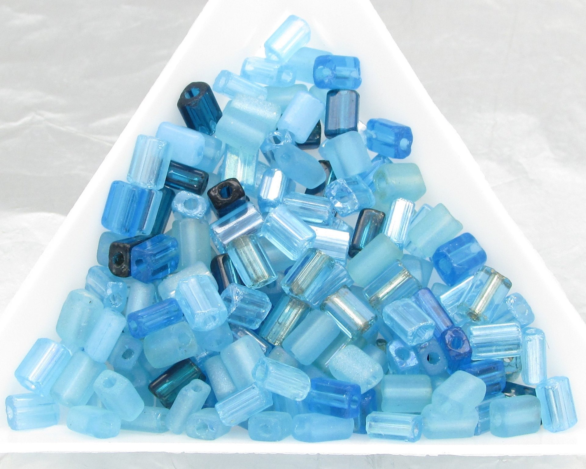 5x3mm Rectangle Beads, Flat Czech Glass Niblets