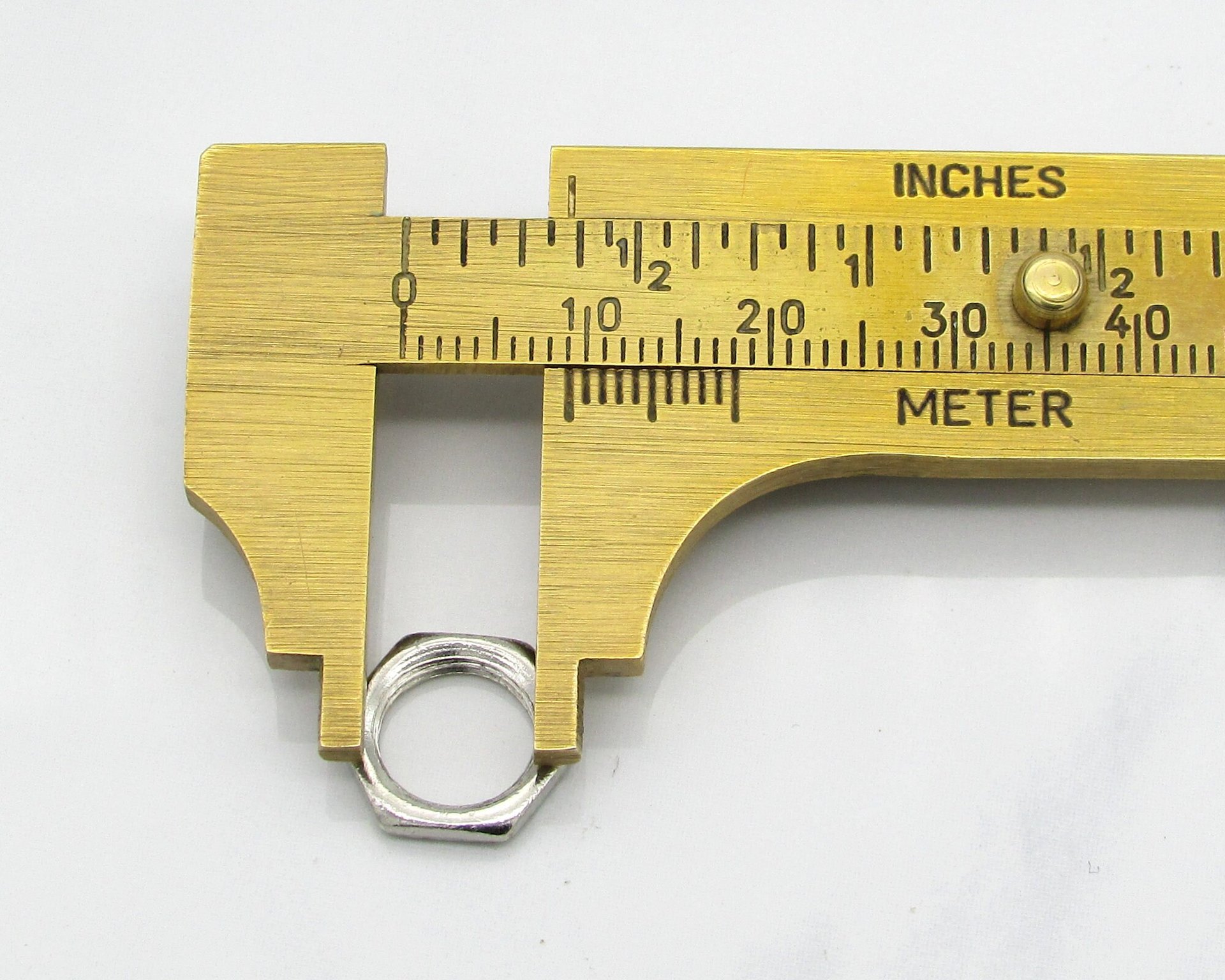 12mm Hex Nuts, Large Hole Hexagon Washer, Silvertone Metal Spacer (24)