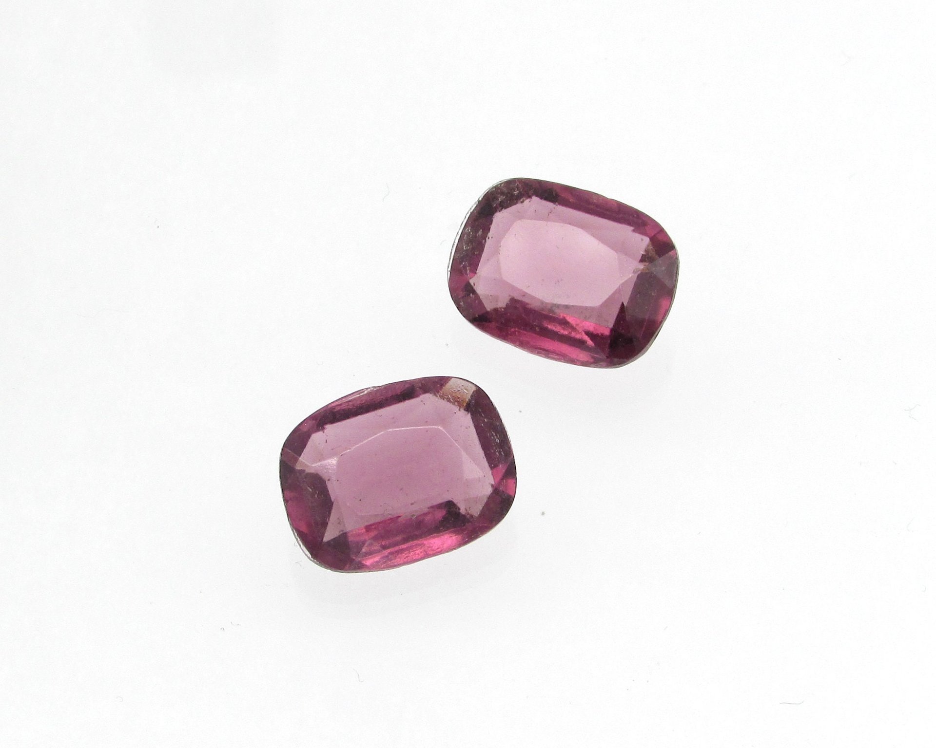 17x13mm Rectangular Unfoiled Rhinestones (2)