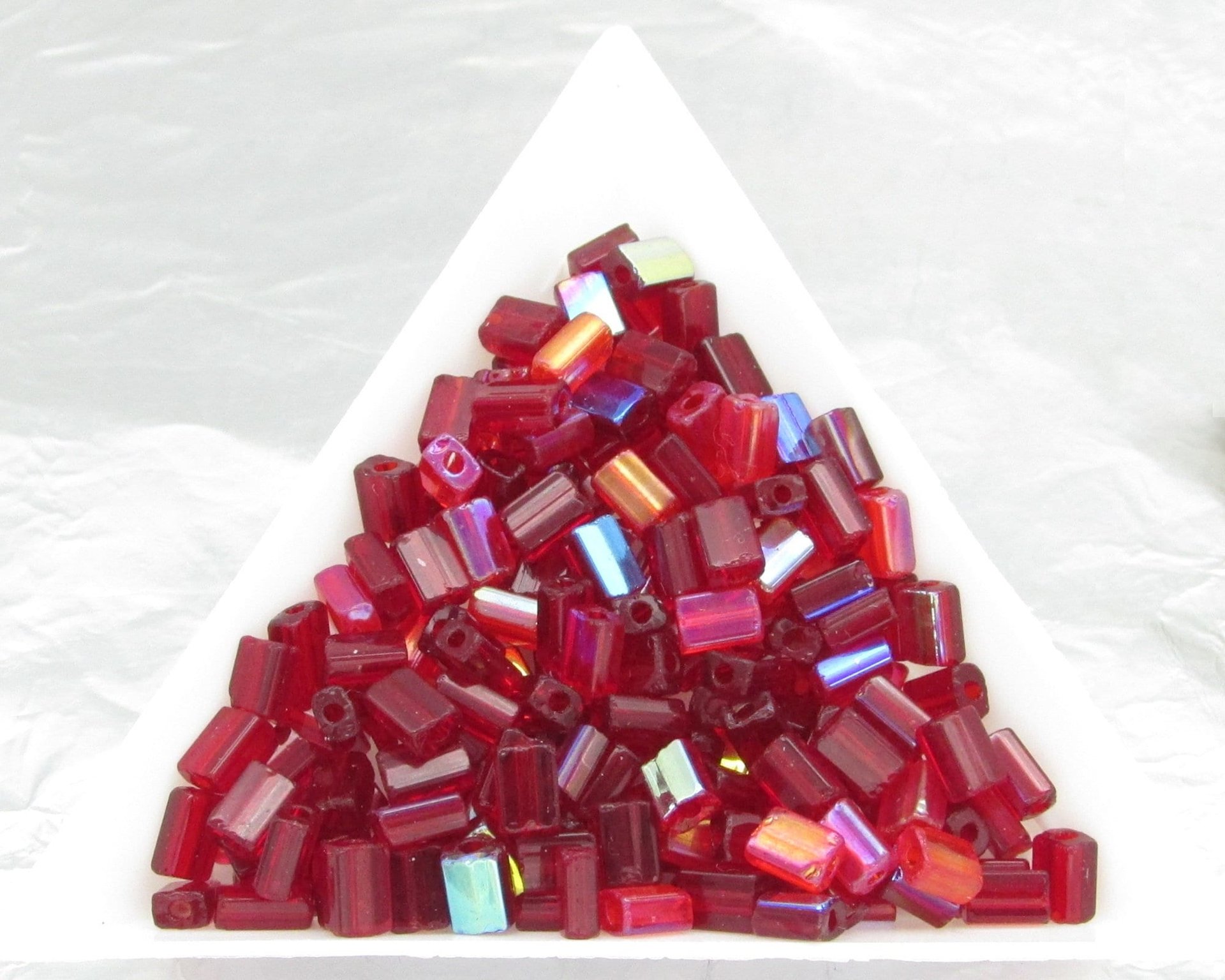 5x3mm Rectangle Beads, Flat Czech Glass Niblets