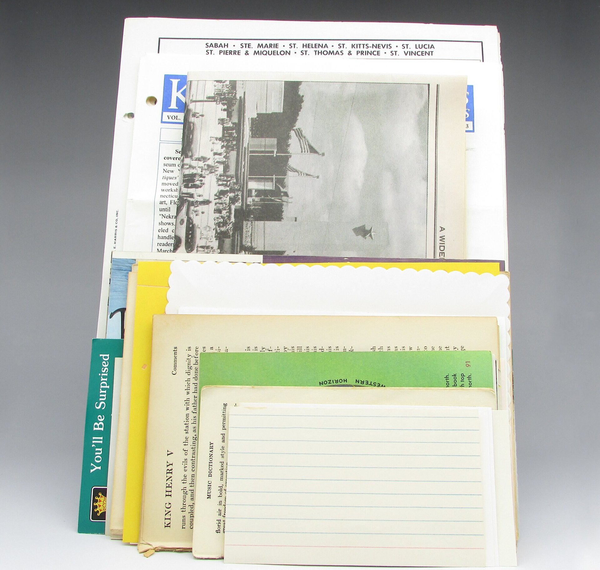 Vintage Paper Bundle for Junk Journaling and Scrapbooks, 100 Pieces