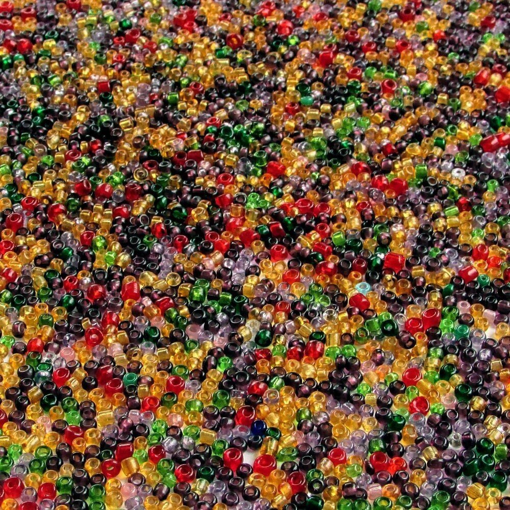 Vintage 10/0 Seed Bead Mix