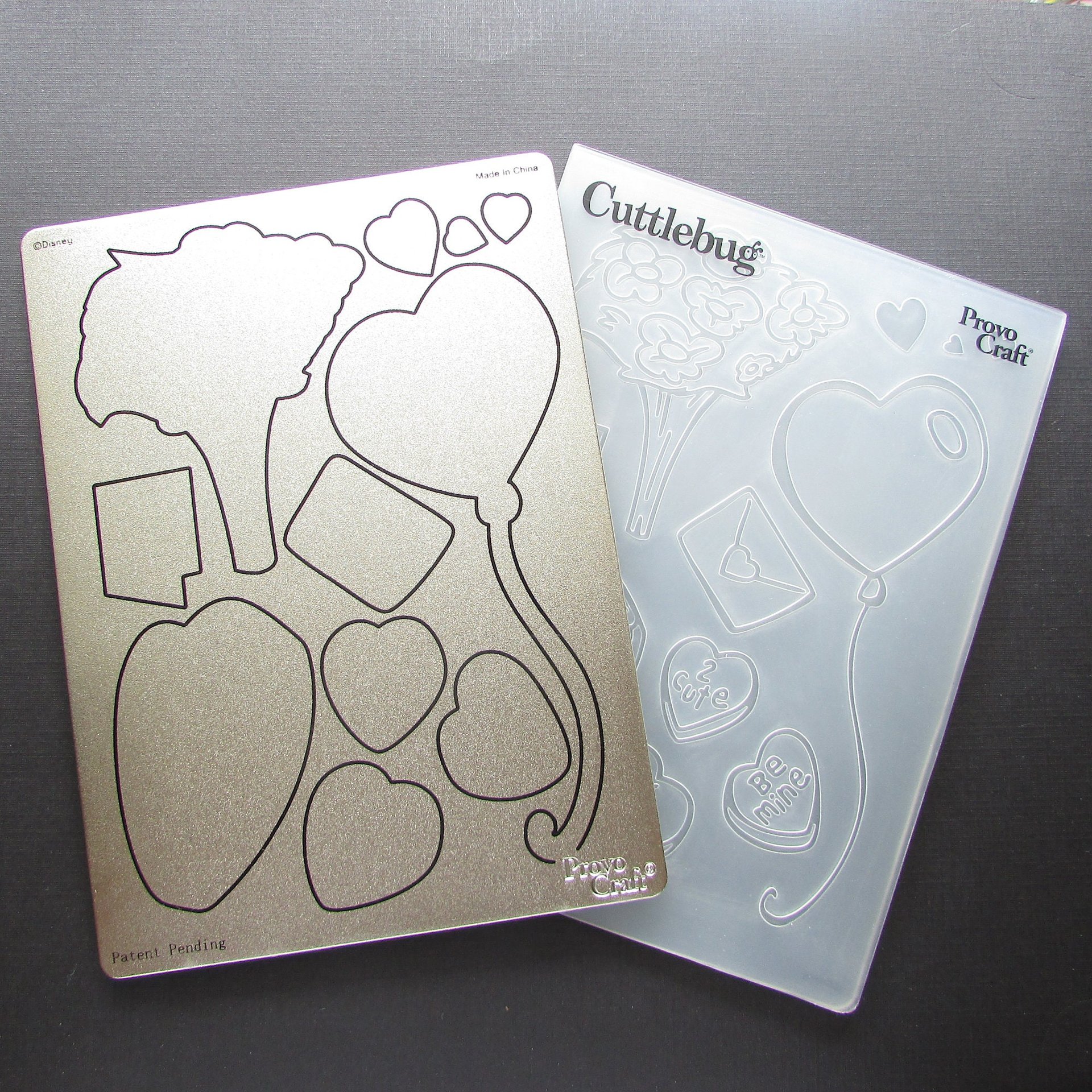 Cuttlebug cut & emboss sets have 1 flexible plastic folder and 1 cutting die designed to work together when creating papercrafts. Both the die plate and the embossing folder measure approximately 5.75” X 4.25" (Size A2). The solid die has a top layer of foam for safety and easier removal of intricate die-cuts. Choose from either Love Always or Persia..