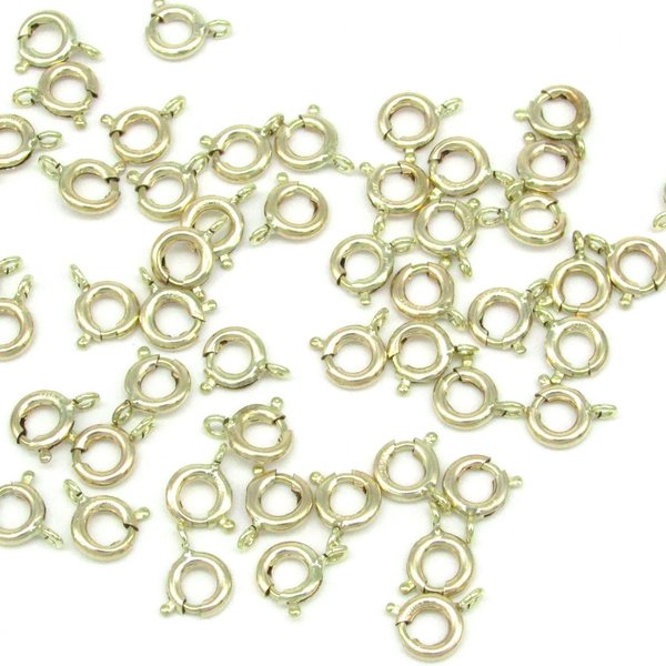 6mm Spring Ring Clasp, 14k Gold Filled